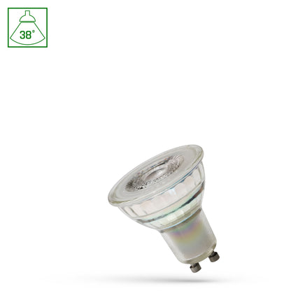 LED Premium GU10 3,5W = 45W 38° Reflektor 265lm Glas 230V Warmweiss 3000K