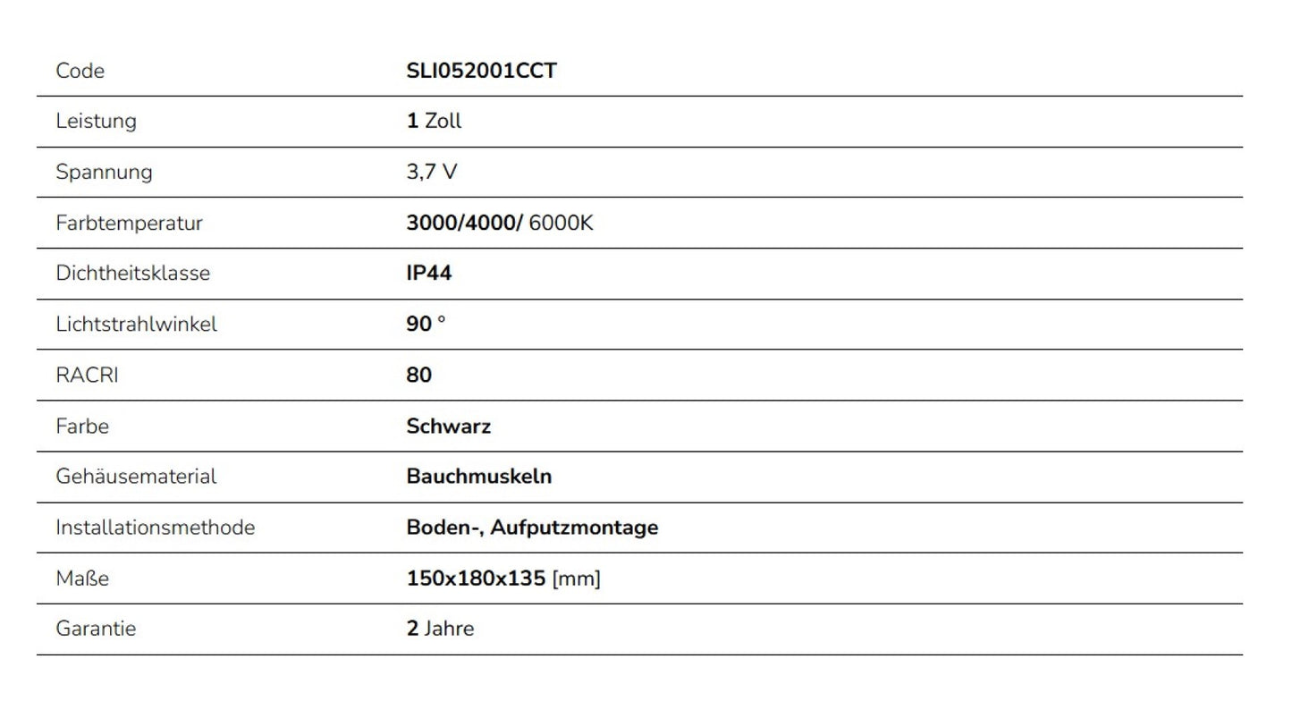 LED Solarleuchte Solara Brilo Gartenspot Erdspieß IP44 Bodenstrahler 1W 100lm CCT