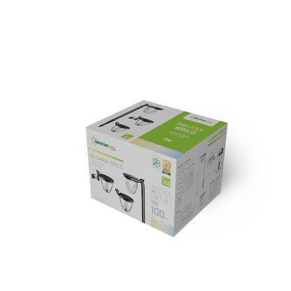 LED Solarleuchte Solara Brilo Gartenspot Erdspieß IP44 Bodenstrahler 1W 100lm CCT