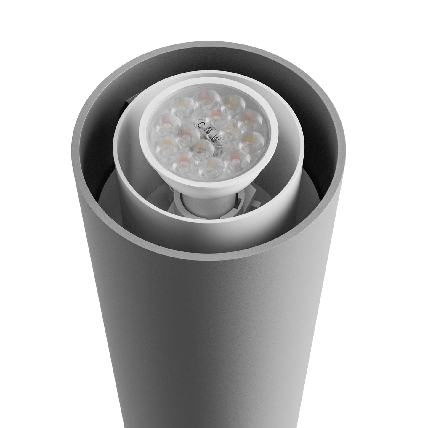 LED STELLA COLUMN GU10 6W Bodenleuchte 450lm Stehleuchte IP44 grau 3000-6000K CCT