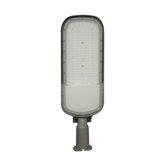 LED STREETOS 2 150W Straßenleuchte 21000lm grau 145/75° IP65 Industrieleuchte IK09 Neutralweiß 4000K mit Dämerungssensor