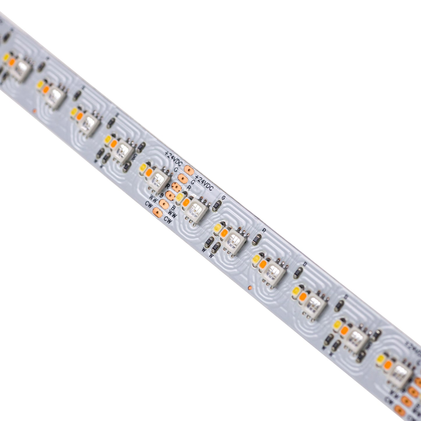 LED Streifen 20W Strip 5m 1700lm 120° NANO-Silikon IP54 24V RGB CCT 2700-6500K DIMMBAR