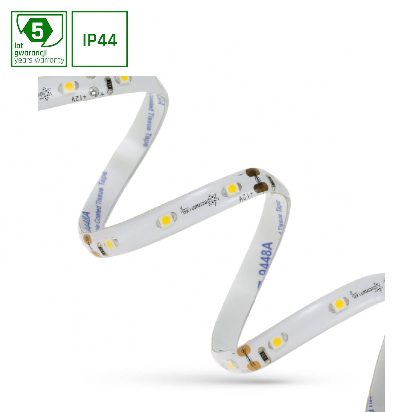 LED Streifen 20W Strip 5m 1950lm 120° Silikon IP44 12V Neutralweiss 4000K DIMMBAR