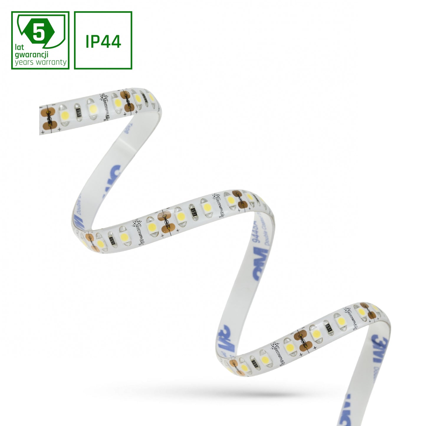 LED Streifen 40W Strip 5m 3800lm 120° Silikon IP20 12V Neutralweiss 4000K DIMMBAR