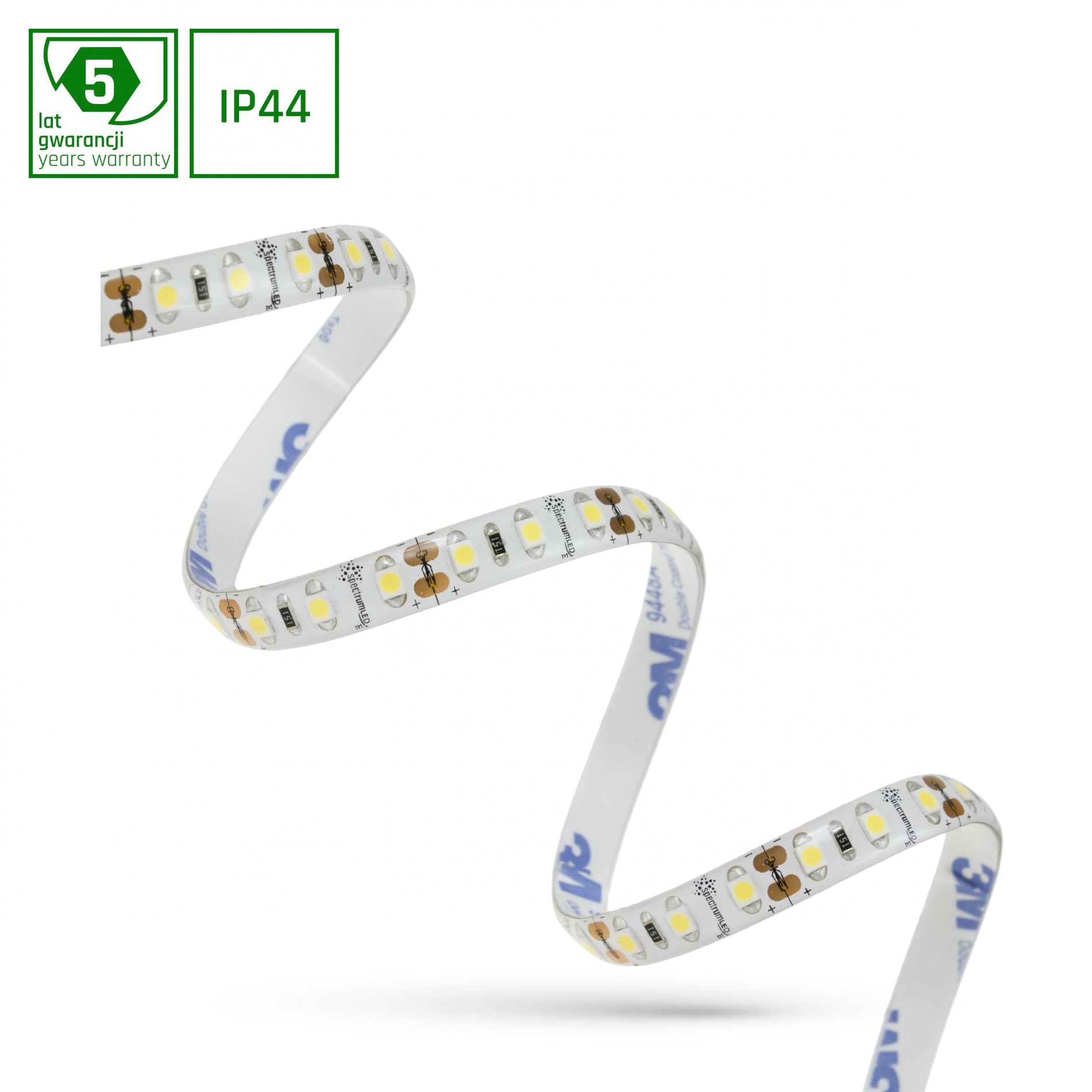 LED Streifen 40W Strip 5m 3800lm 120° Silikon IP20 12V Neutralweiss 4000K DIMMBAR