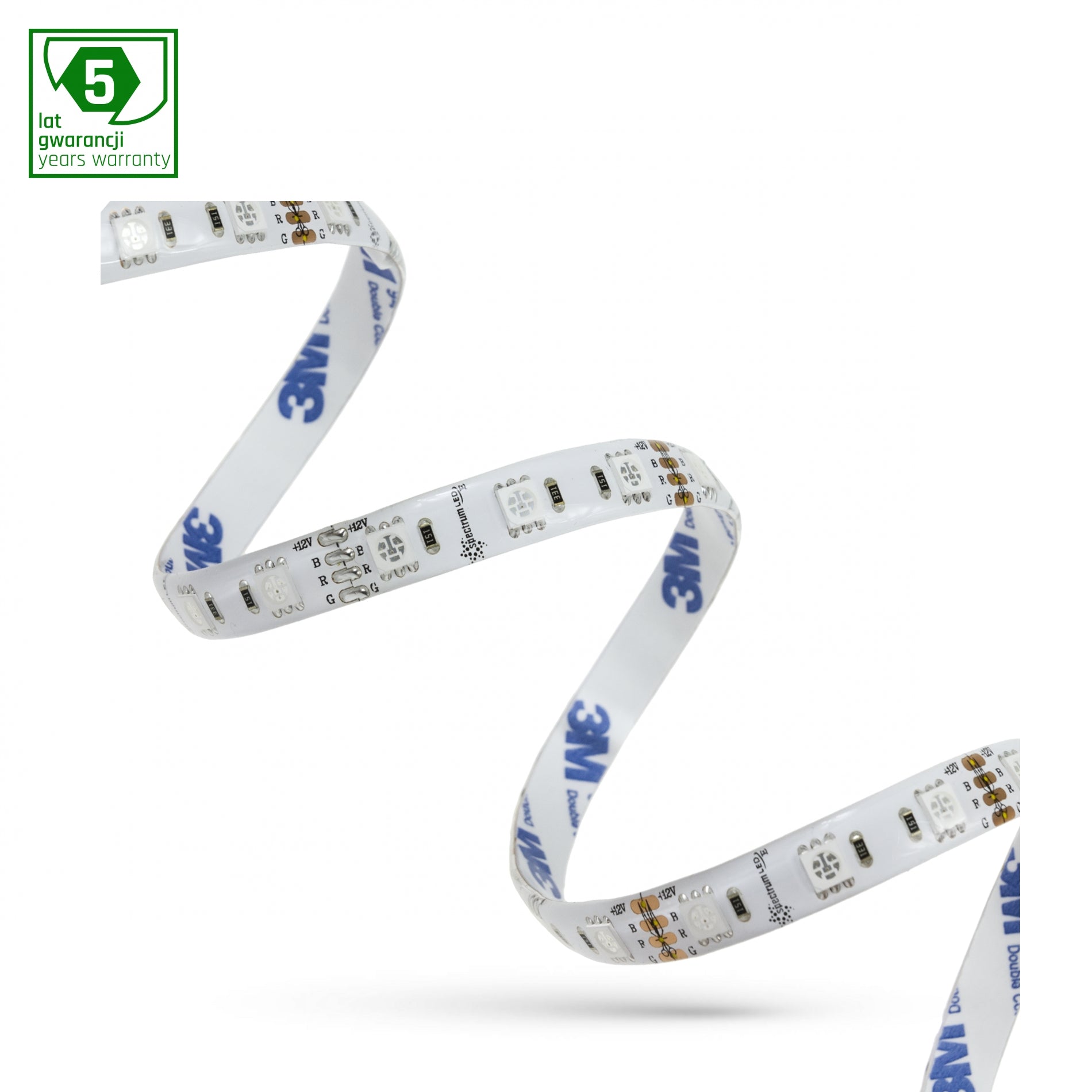 LED Streifen 60W Strip 5m 120° IP20 12V RGB DIMMBAR