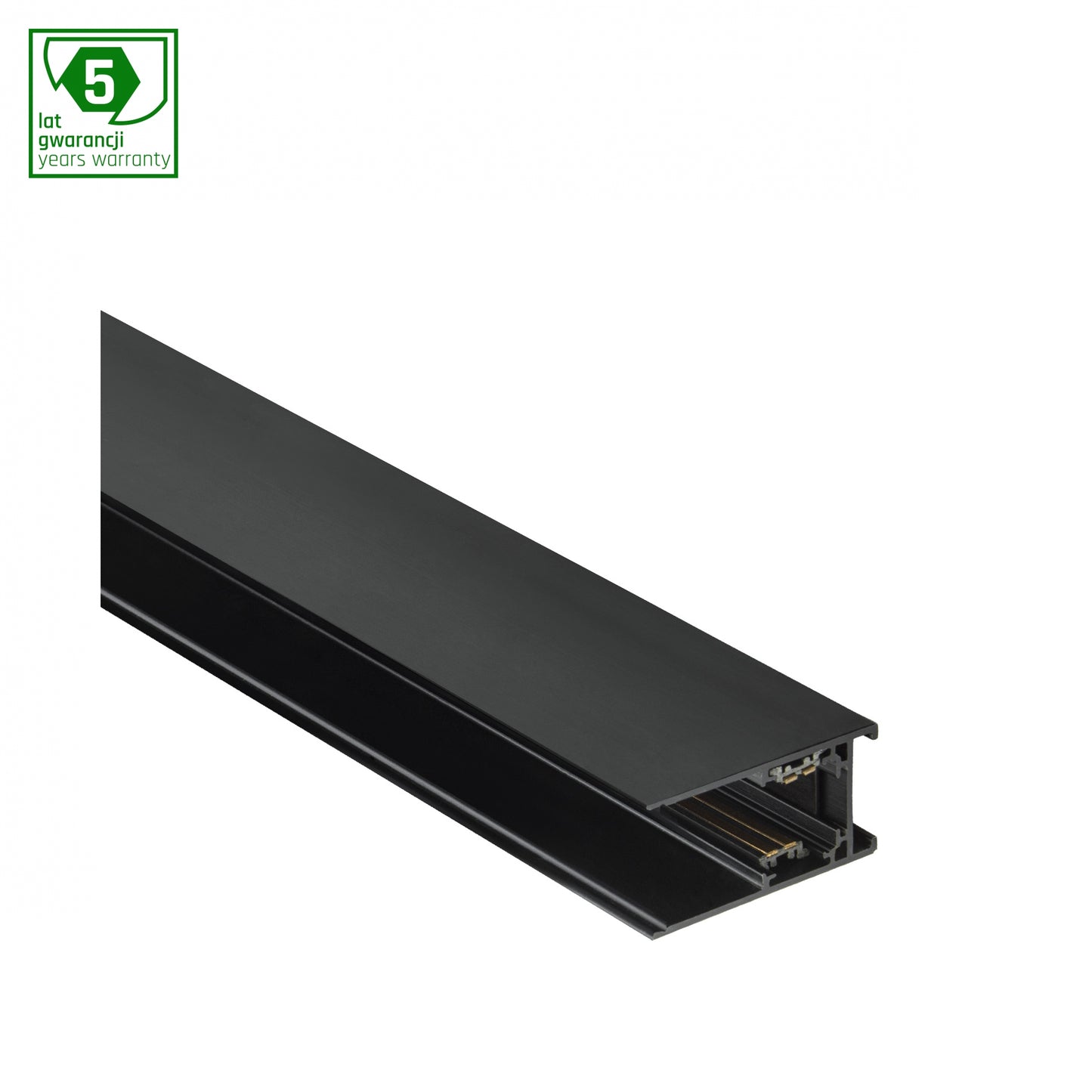LED SYSTEM Shift 48V Schienensystem Stromschiene 100 cm Aufbau 1m Einbau IP20 Schwarz