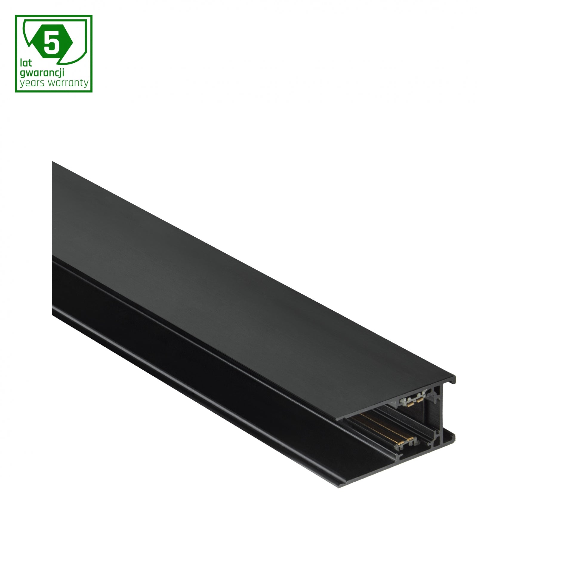 LED SYSTEM Shift 48V Schienensystem Stromschiene 100 cm Aufbau 1m Einbau IP20 Schwarz
