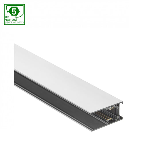 LED SYSTEM Shift 48V Schienensystem Stromschiene 200cm Aufbau 2m Einbau IP20 weiss