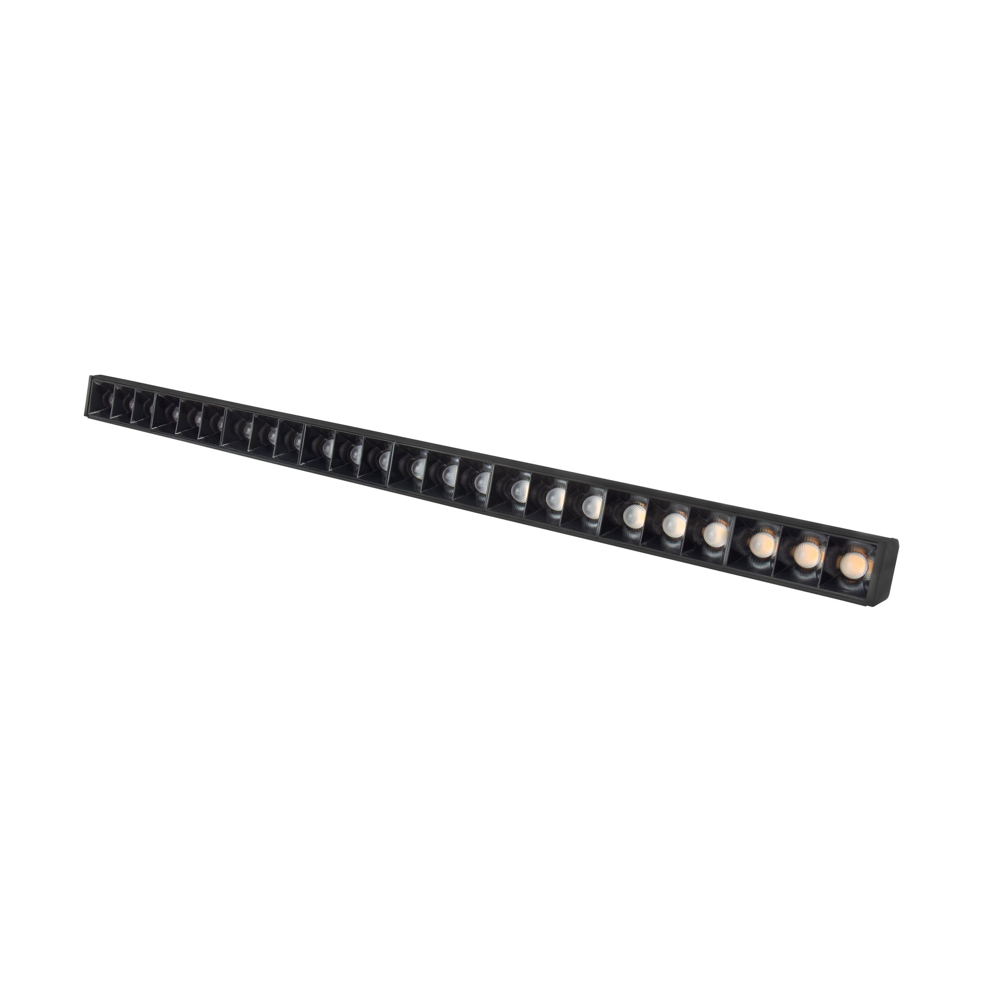 LED SYSTEM Shift CCT GRID L 22W 48V Schienensystem Switch 35° UGR&lt;19 2250lm schwarz 2700-4000K CCT