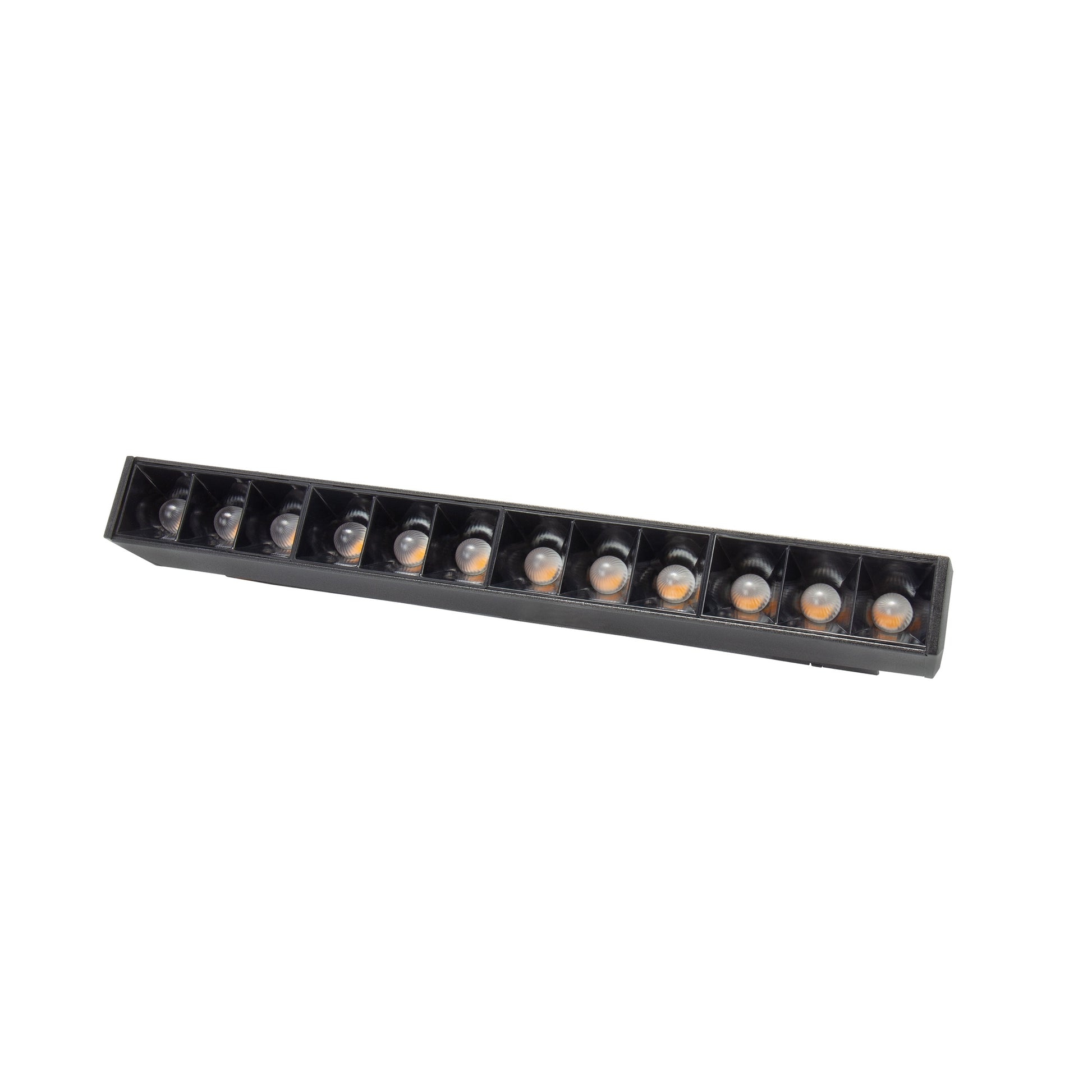 LED SYSTEM Shift GRID S 12W 48V Schienensystem 35° Stromschienenstrahler 1200lm schwarz Warmweiss 3000K