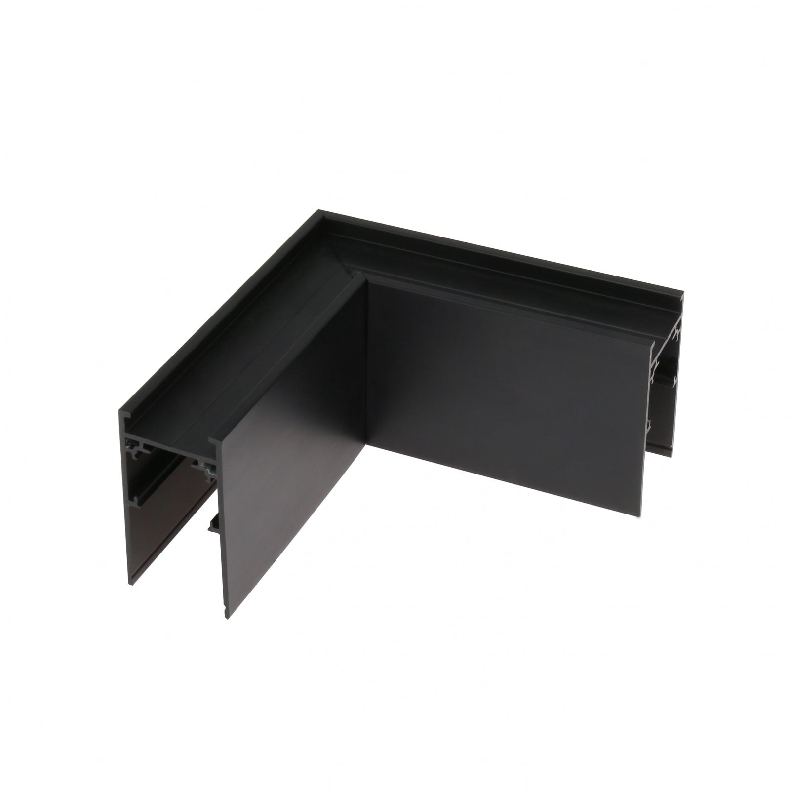 LED SYSTEM SHIFT Horizontaler L Verbinder für 48V Schienensystem IP20 Schwarz