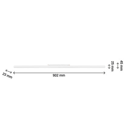 LED SYSTEM Shift Line L 22W 48V Schienensystem 100° Stromschienenstrahler 2300lm weiss 2700-4000K CCT