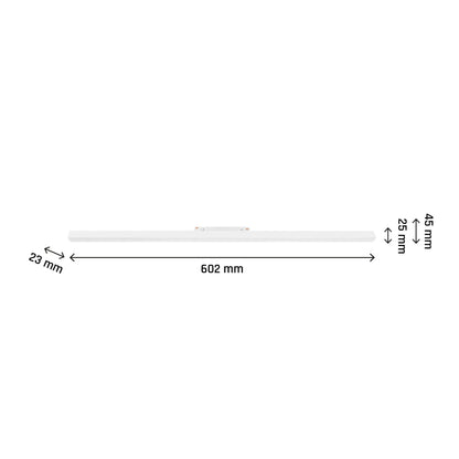 LED SYSTEM Shift Line M 17W 48V Schienensystem 100° Stromschienenstrahler 1800lm weiss 2700-4000K CCT