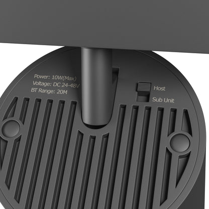 LED SYSTEM Shift Speaker 48V Schienensystem 10W Bluetooth-Lautsprecher IP20 schwarz