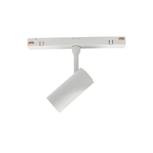 SPOT S LED Stromschienenstrahler 48V 6W 24° Warmweiß DALI Dimmbar Weiß