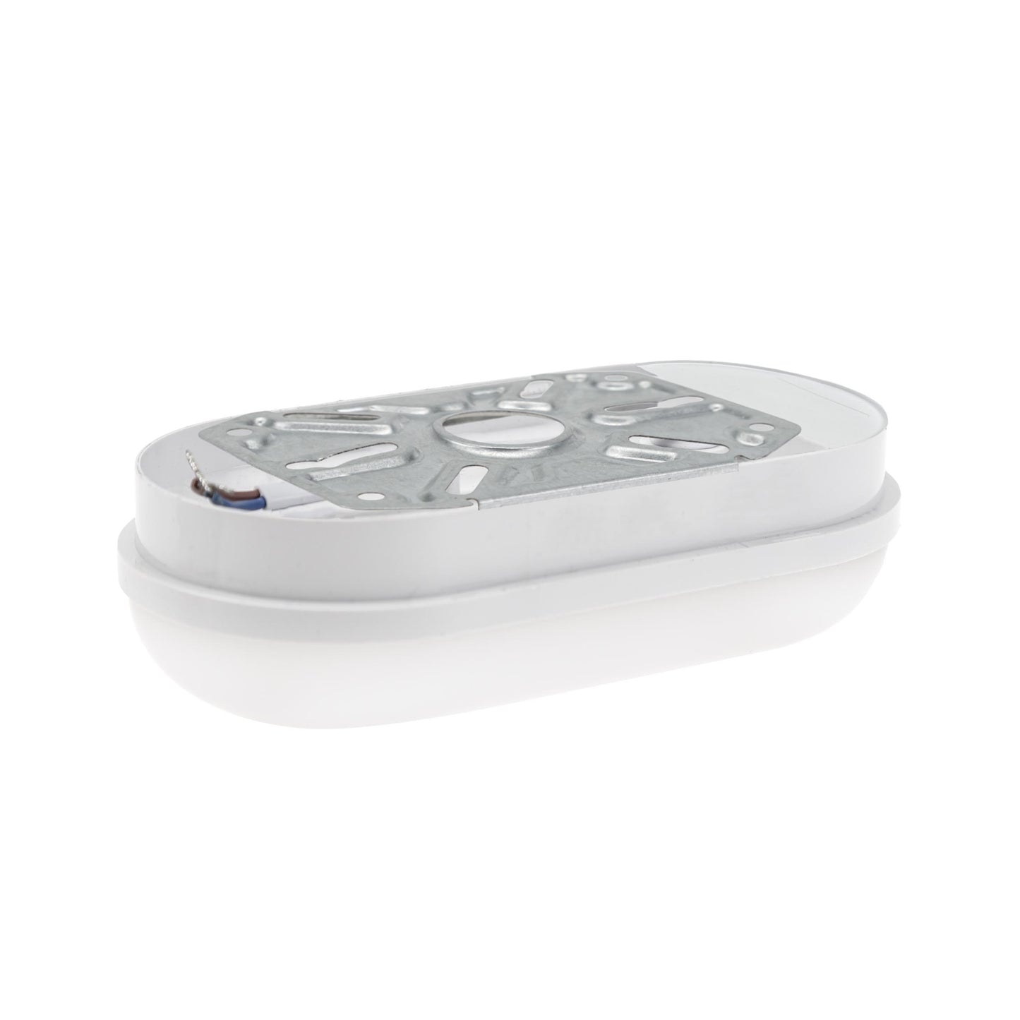 LED TECHNIC LAMP 10W Wandleuchte 120° Außenleuchte 940lm weiss 230V IP54 oval IK10 Neutralweiss 4000K