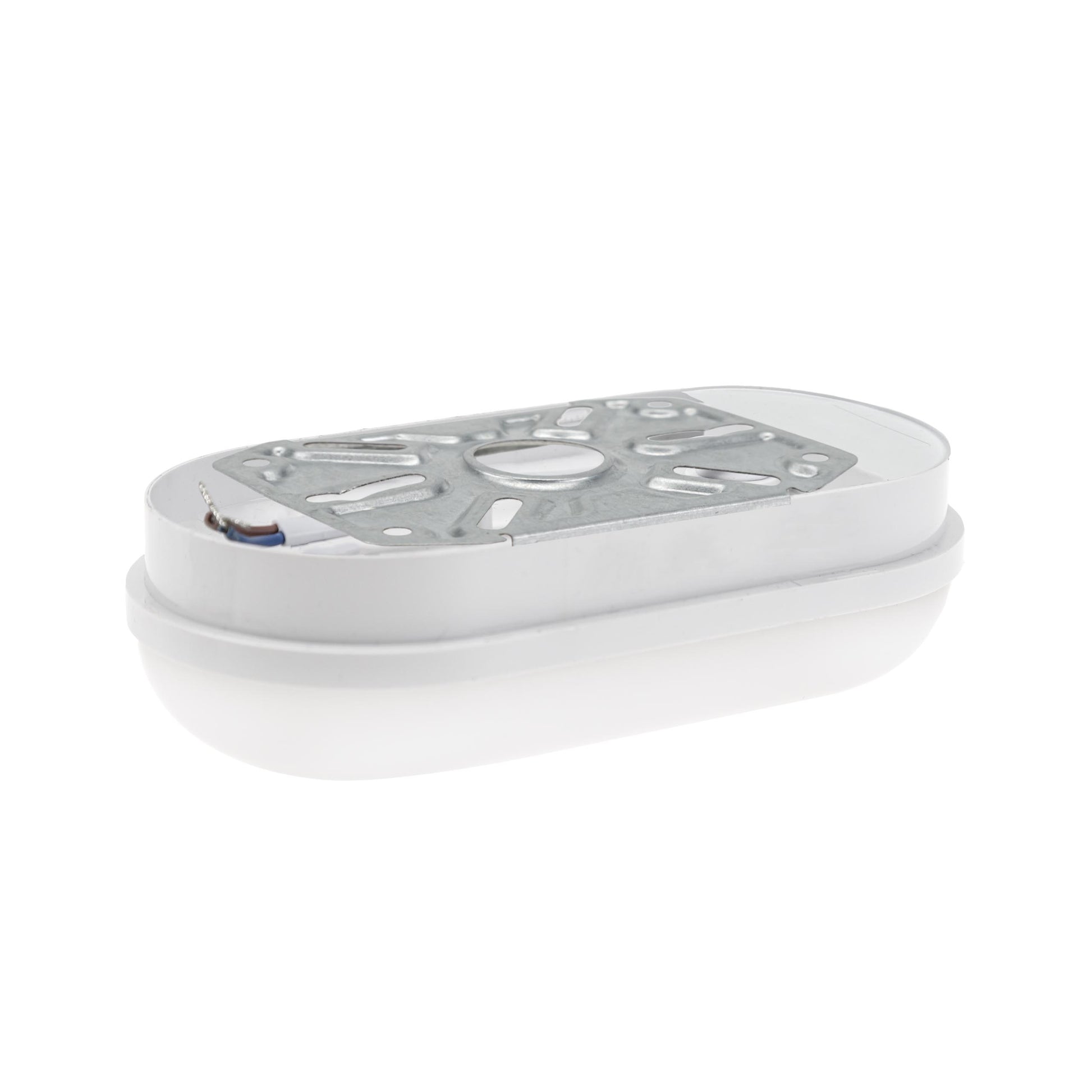 LED TECHNIC LAMP 10W Wandleuchte 120° Außenleuchte 940lm weiss 230V IP54 oval IK10 Neutralweiss 4000K