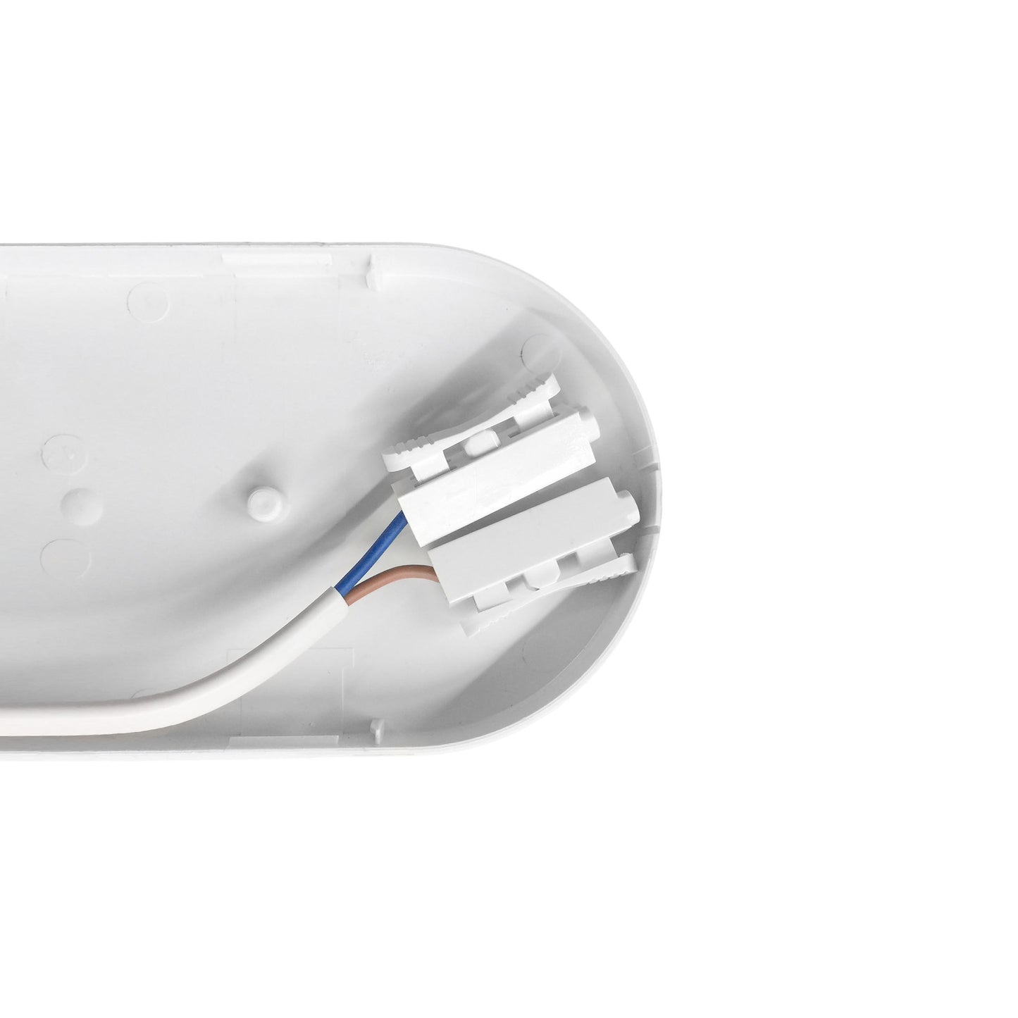 LED TECHNIC LAMP 10W Wandleuchte 120° Außenleuchte 940lm weiss 230V IP54 oval IK10 Neutralweiss 4000K