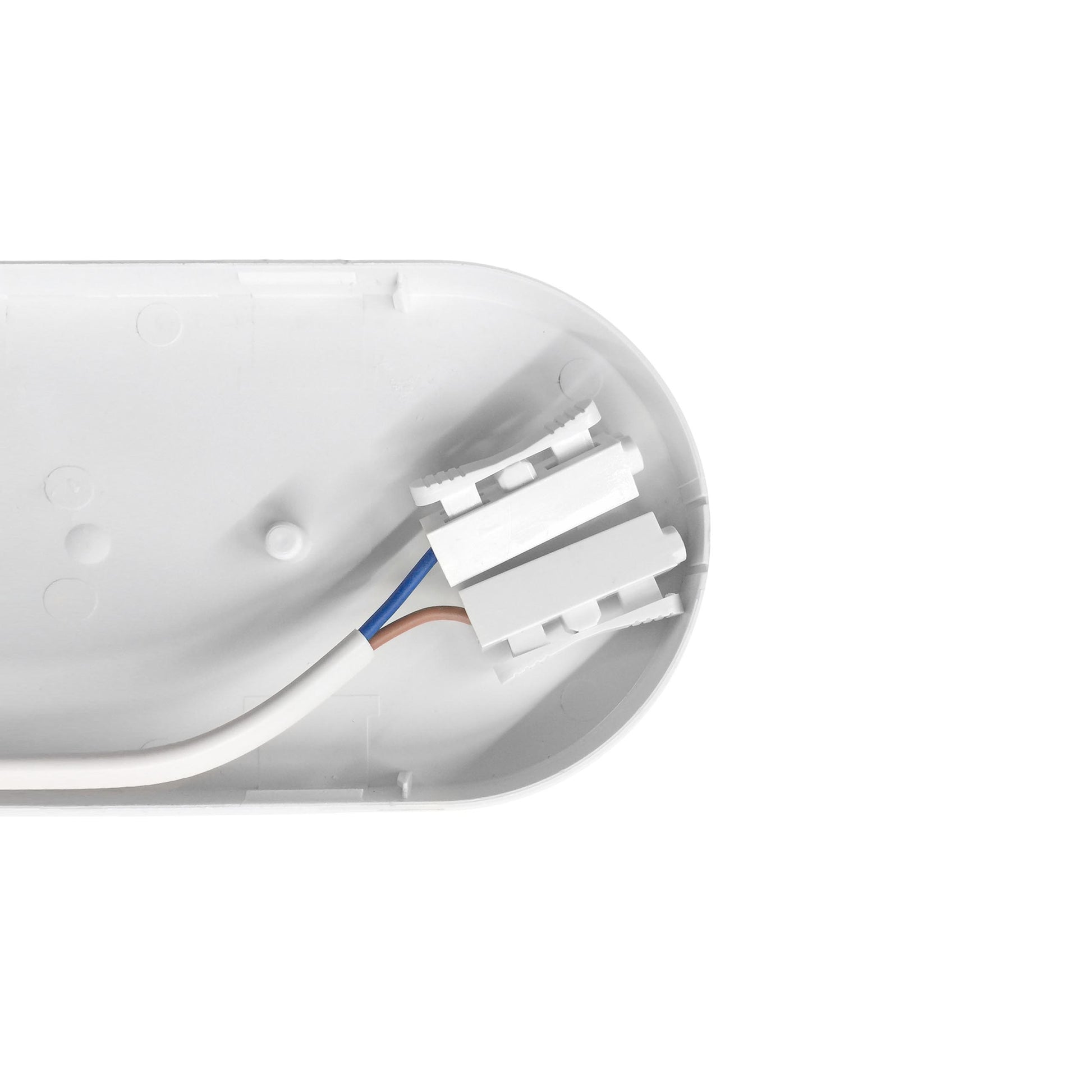 LED TECHNIC LAMP 10W Wandleuchte 120° Außenleuchte 940lm weiss 230V IP54 oval IK10 Neutralweiss 4000K