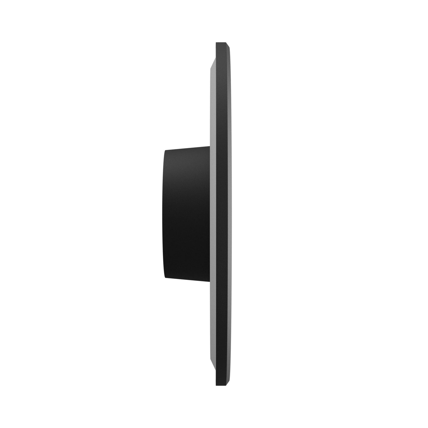 LED Wandleuchte PIATTA 18W Aussenleuchte 2350lm schwarz IP44 rund CCT 3000-6000K