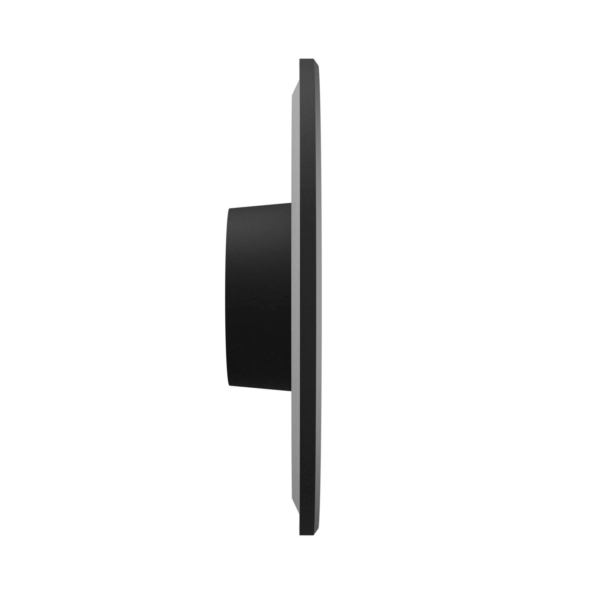 LED Wandleuchte PIATTA 18W Aussenleuchte 2350lm schwarz IP44 rund CCT 3000-6000K