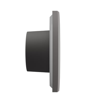 LED Wandleuchte PIATTA 9W Aussenleuchte 1250lm grau IP44 rund CCT 3000-6000K