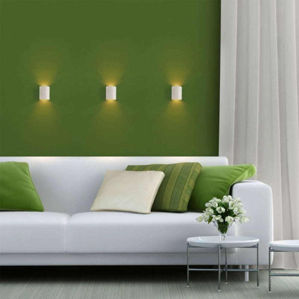 LED Wandleuchte Squalla G9 Innenleuchte schwarz IP20 Up &amp; Down max. 10W rund