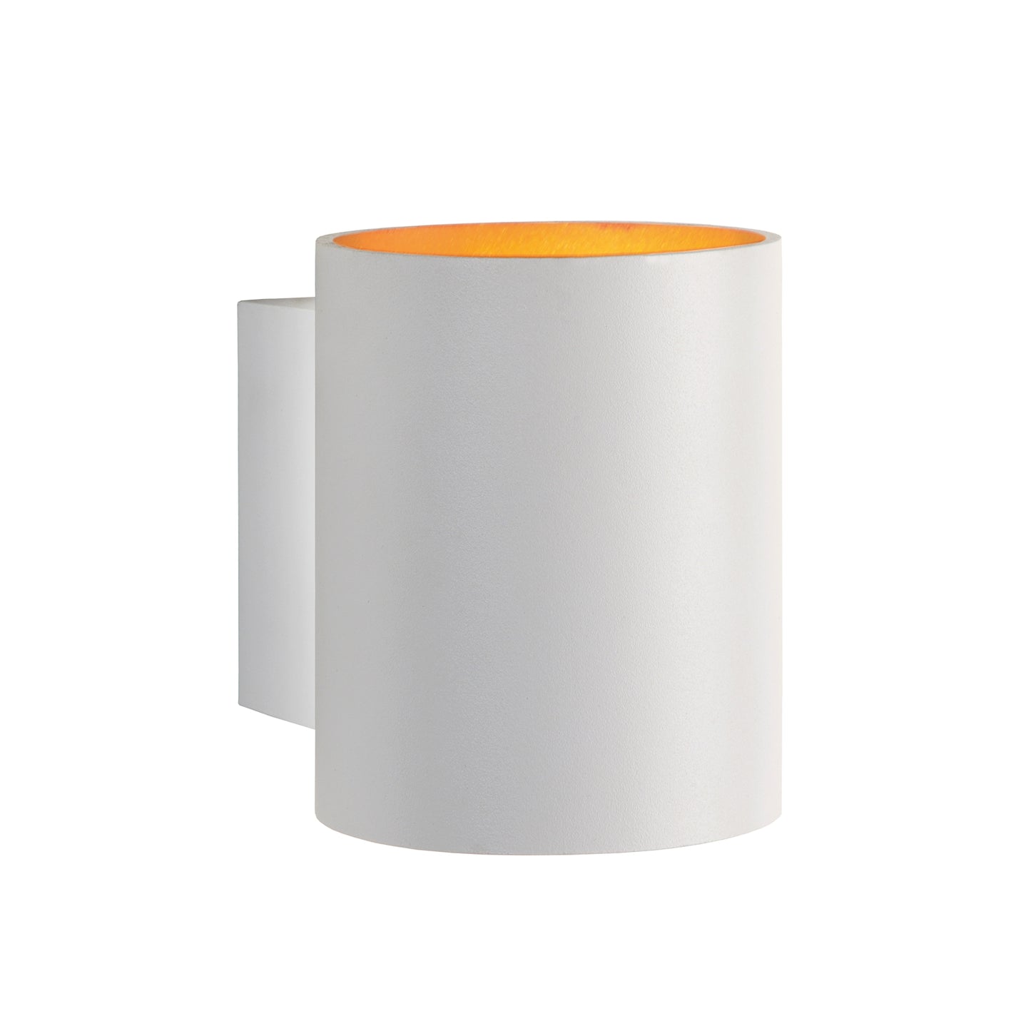 LED Wandleuchte Squalla G9 Innenleuchte weiss matt&amp;Gold IP20 Up&amp;Down max. 10W rund