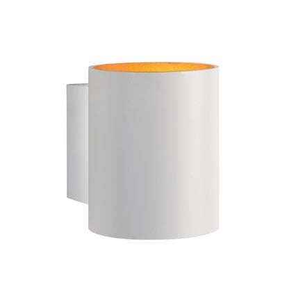 LED Wandleuchte Squalla G9 Innenleuchte weiss matt&amp;Gold IP20 Up&amp;Down max. 10W rund