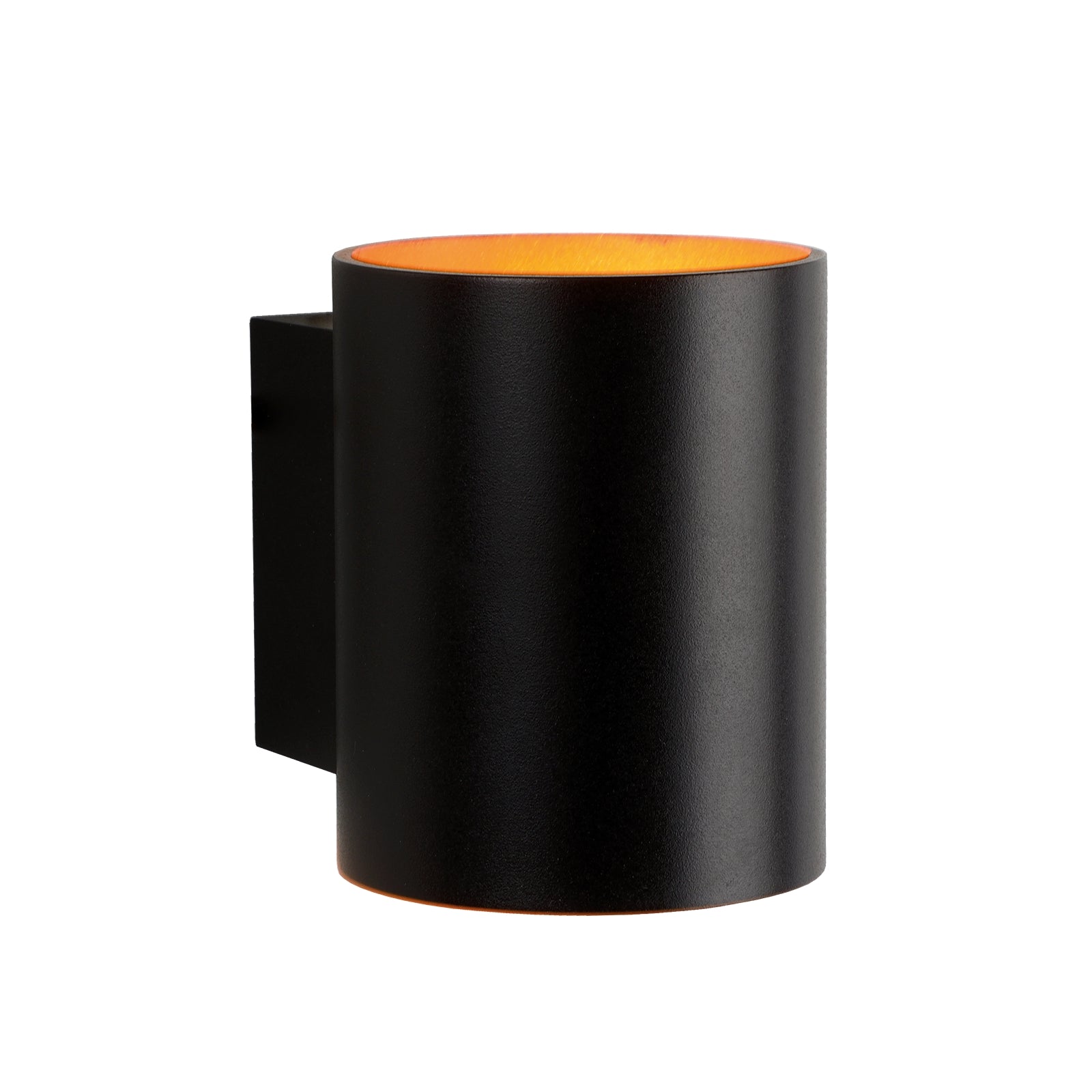 LED Wandleuchte Squalla G9 schwarz matt &amp; Gold IP20 Up &amp; Down max. 10W rund