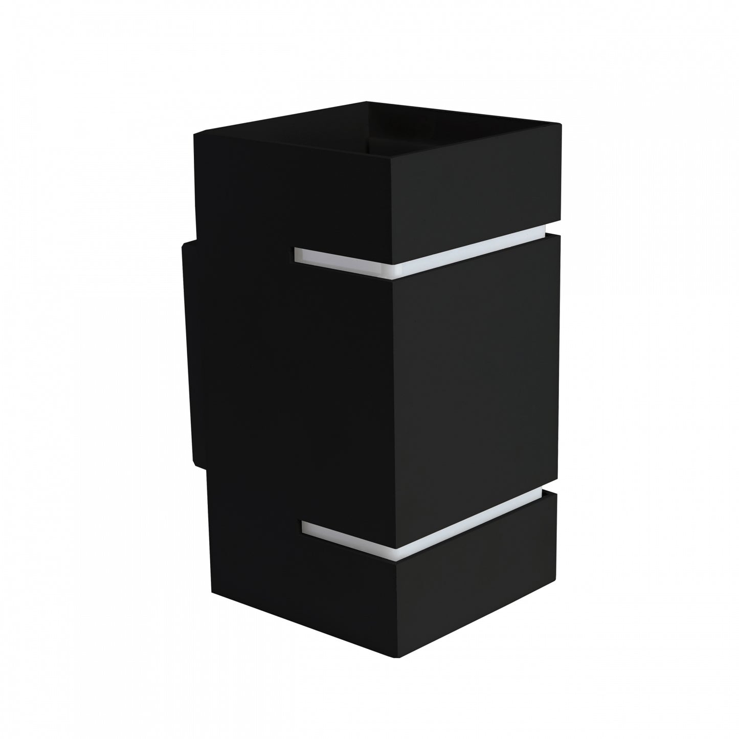 LED Wandleuchte SQUALLA LUMO G9 IP20 Innenleuchte eckig schwarz Up &amp; Down max. 6W