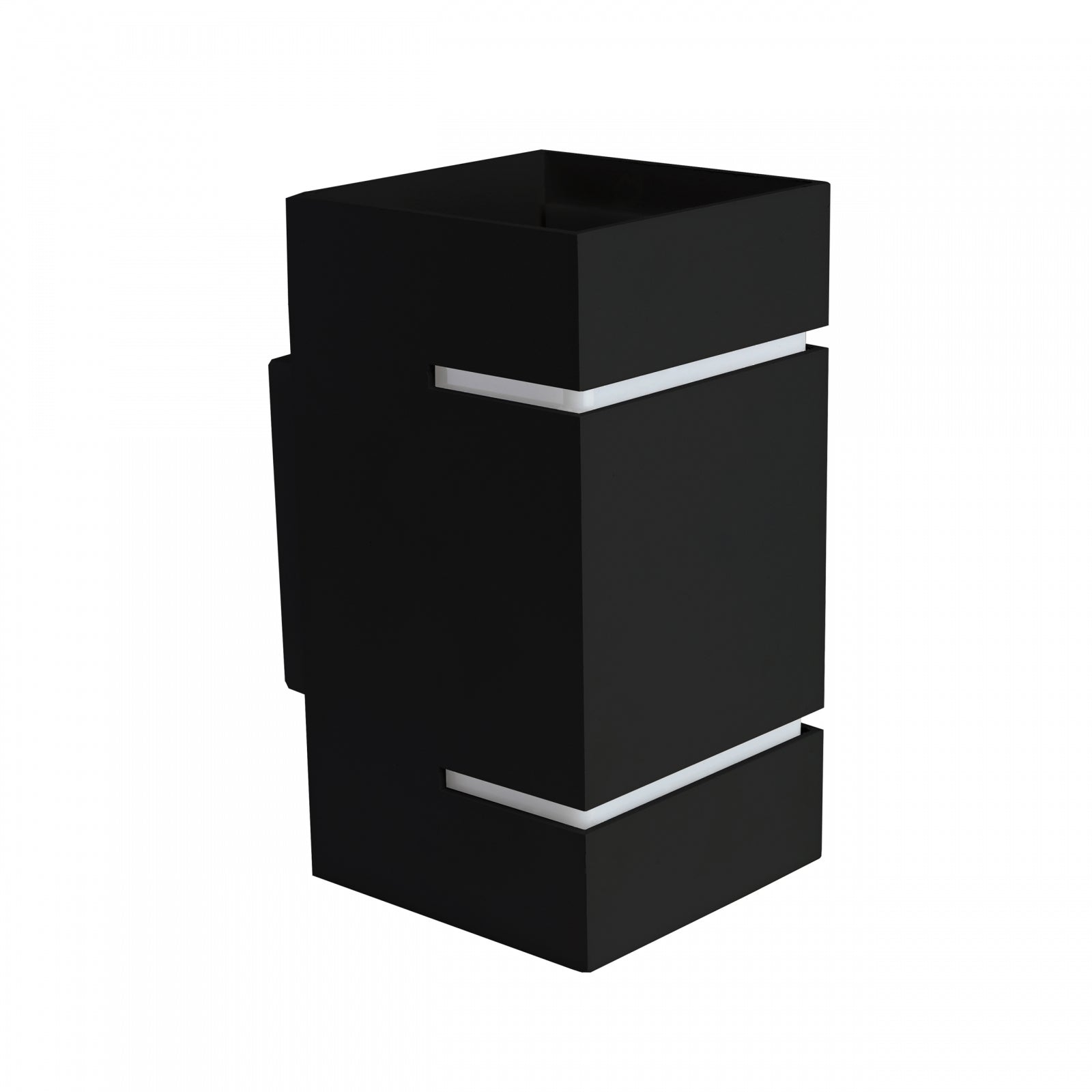 LED Wandleuchte SQUALLA LUMO G9 IP20 Innenleuchte eckig schwarz Up &amp; Down max. 6W