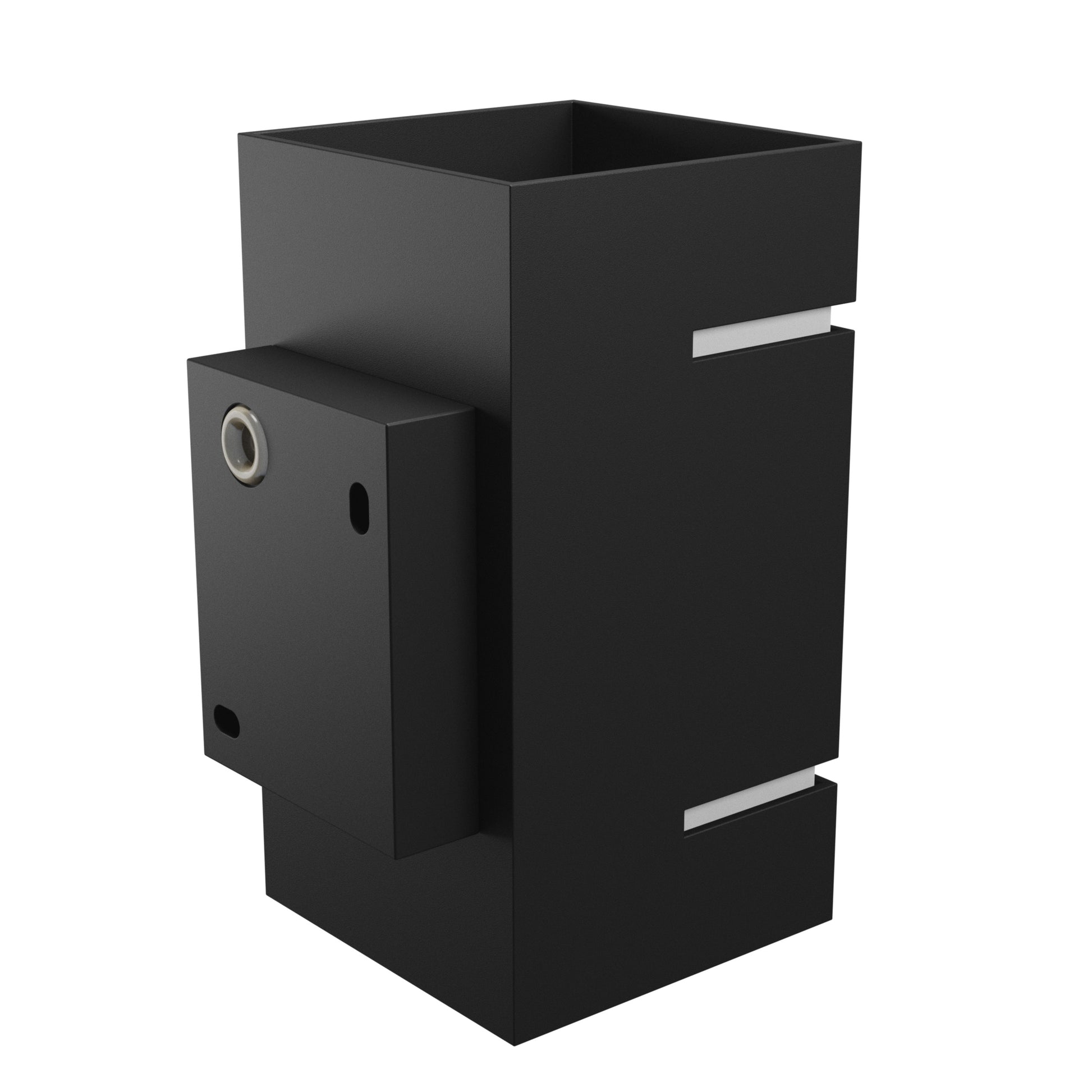 LED Wandleuchte SQUALLA LUMO G9 IP20 Innenleuchte eckig schwarz Up &amp; Down max. 6W