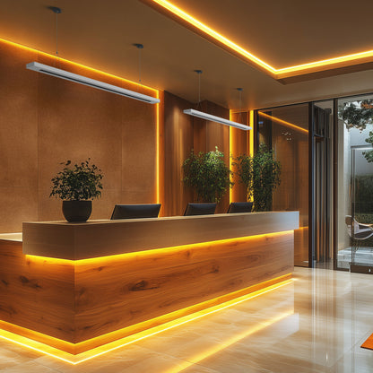 LED WLD PLANK 120cm Deckenleuchte 20-40W 4350lm weiss 40° 230V IP20 2700-6000K CCT