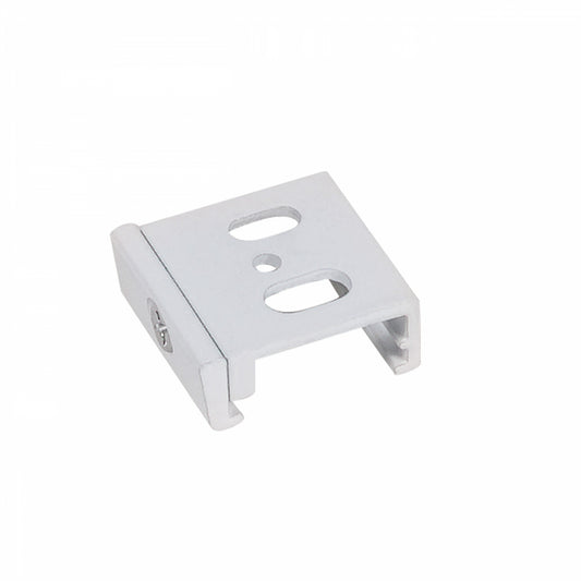 SPS 2 Montageclip Weiß – für 3-Phasen Stromschiene, Aluminium