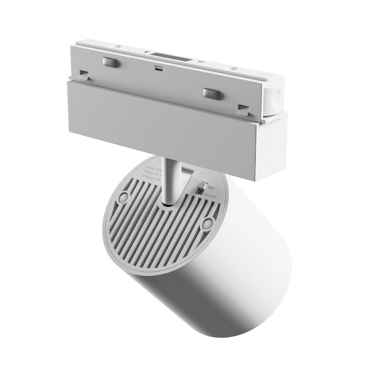 SYSTEM SHIFT 48V Bluetooth-Lautsprecher 10W – Weiß, für Schienensystem, IP20