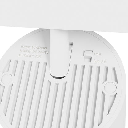 SYSTEM SHIFT 48V Bluetooth-Lautsprecher 10W – Weiß, für Schienensystem, IP20