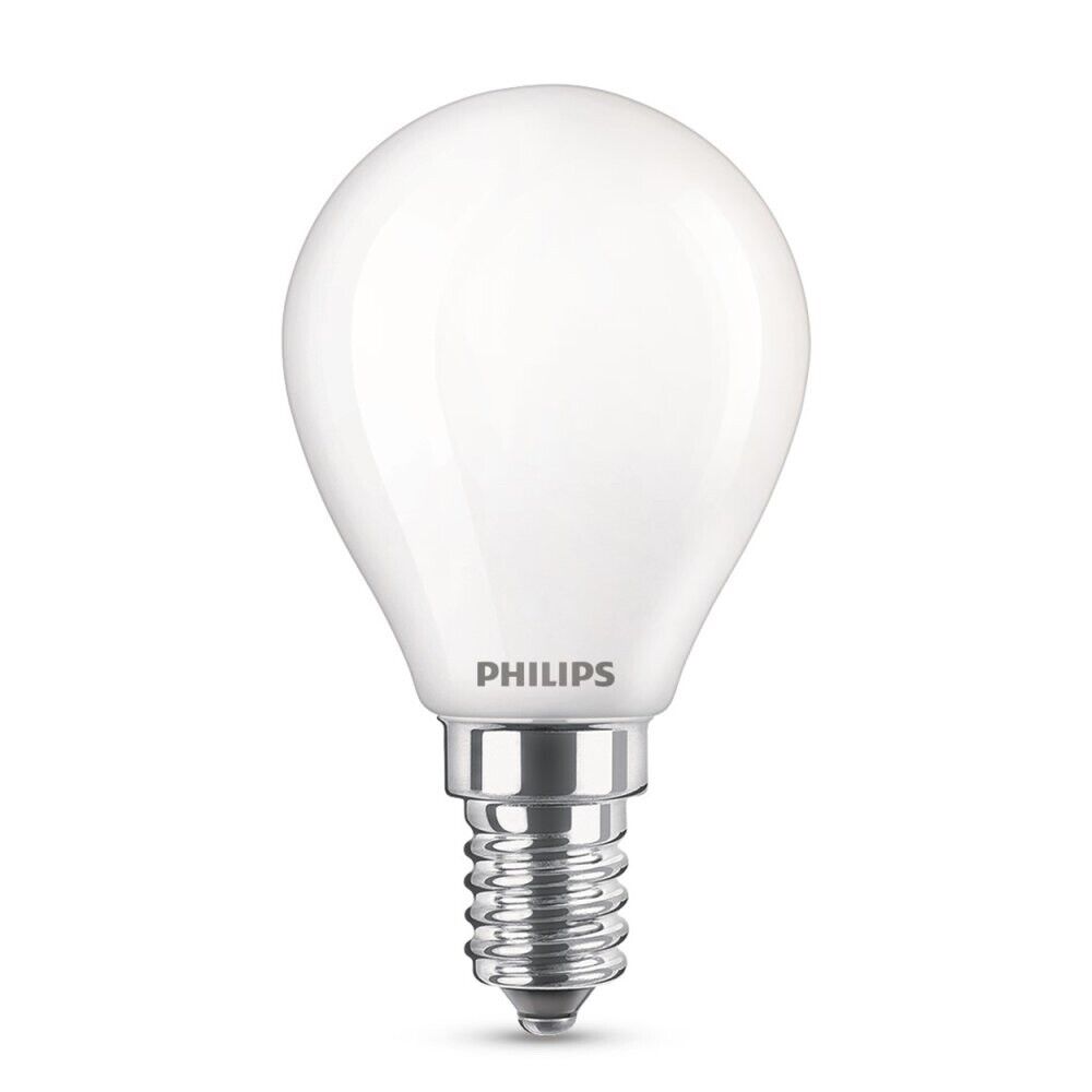 Philips LED E14 G45 Tropfen 4,3W = 40W 470lm 230V Kaltweiß 4000K