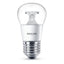 Philips LED E27 P45 Filament 4W = 25W KLAR 250lm Warmweiß 2700K