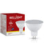 Bellight LED MR16 GU5,3 6W=50W Leuchtmittel 230V Lampe 510lm Spot 360° Warmweiß 3000K