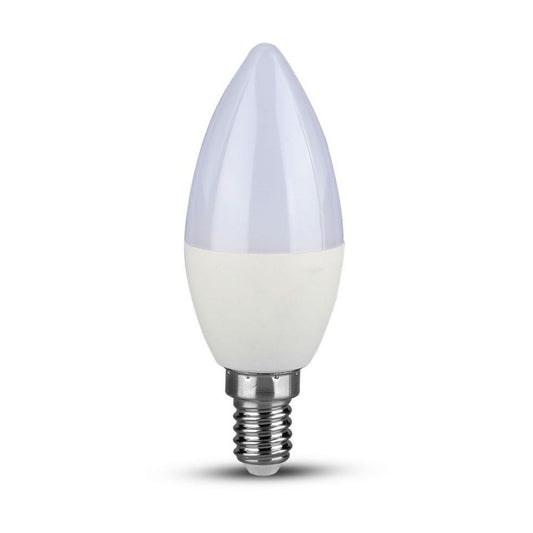 LED E14 C37 Kerzenform 4W=30W 320lm 200° 230V Kaltweiss 6400K