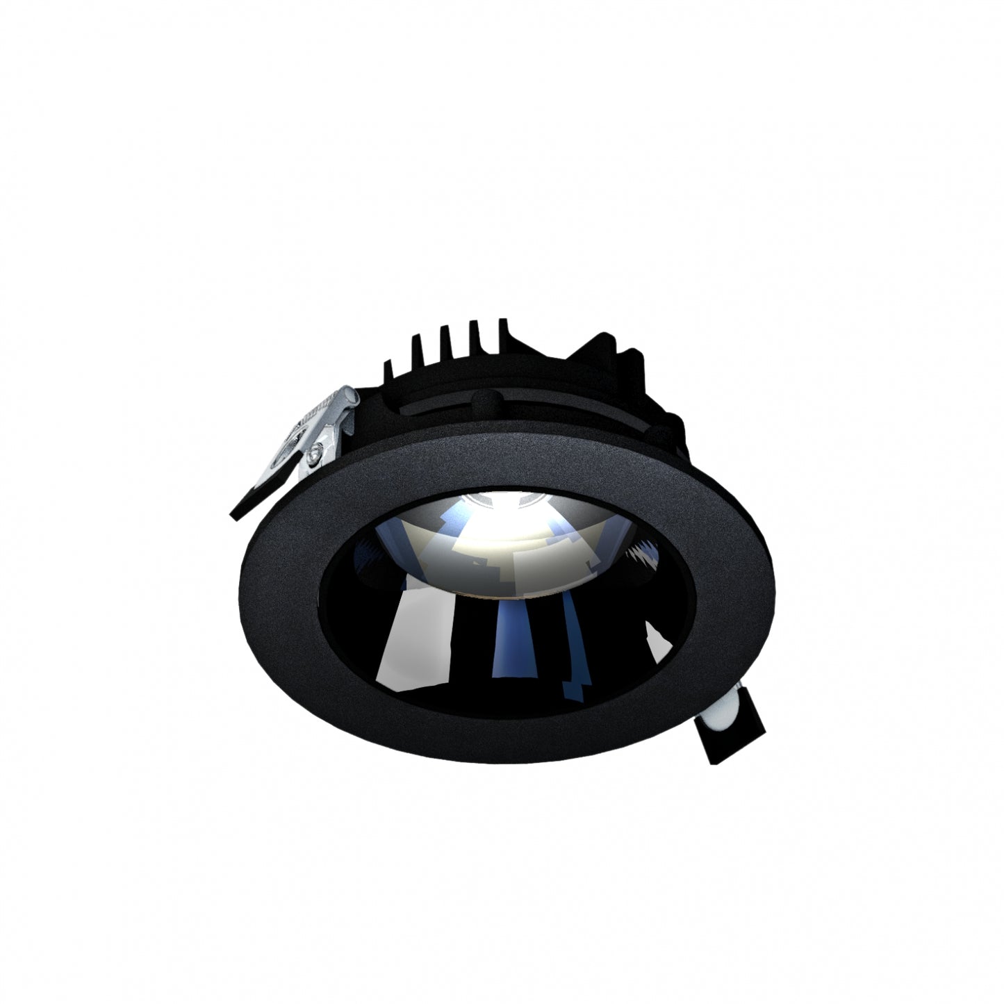 MIRROR MODEL M LED Einbaustrahler Spots Ø120mm 14W 30° 3000K Schwarz