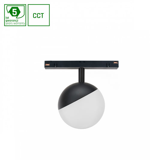 GLOBE LED Stromschienenstrahler 48V 5W CCT Smart Dimmbar Schwarz