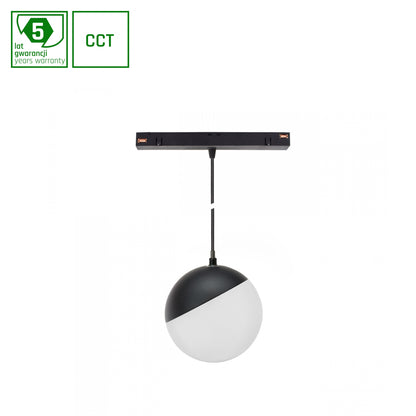 GLOBE P LED Stromschienenstrahler 48V 6W CCT Smart Dimmbar Schwarz