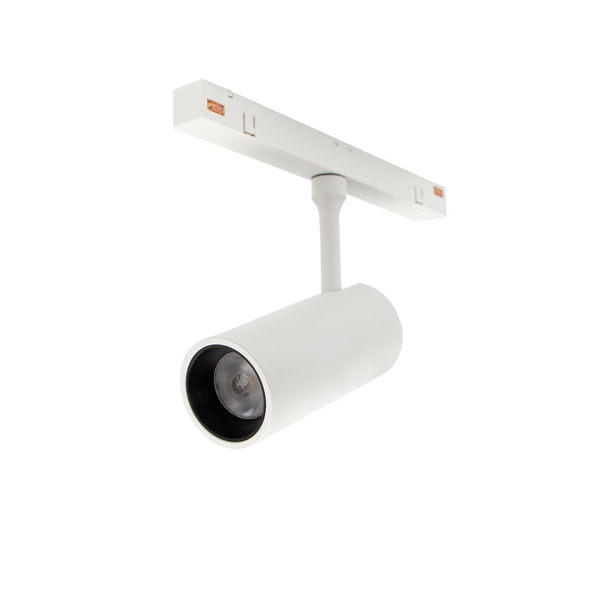 SPOT M LED Stromschienenstrahler 48V 10W 24° Warmweiß DALI Dimmbar Weiß