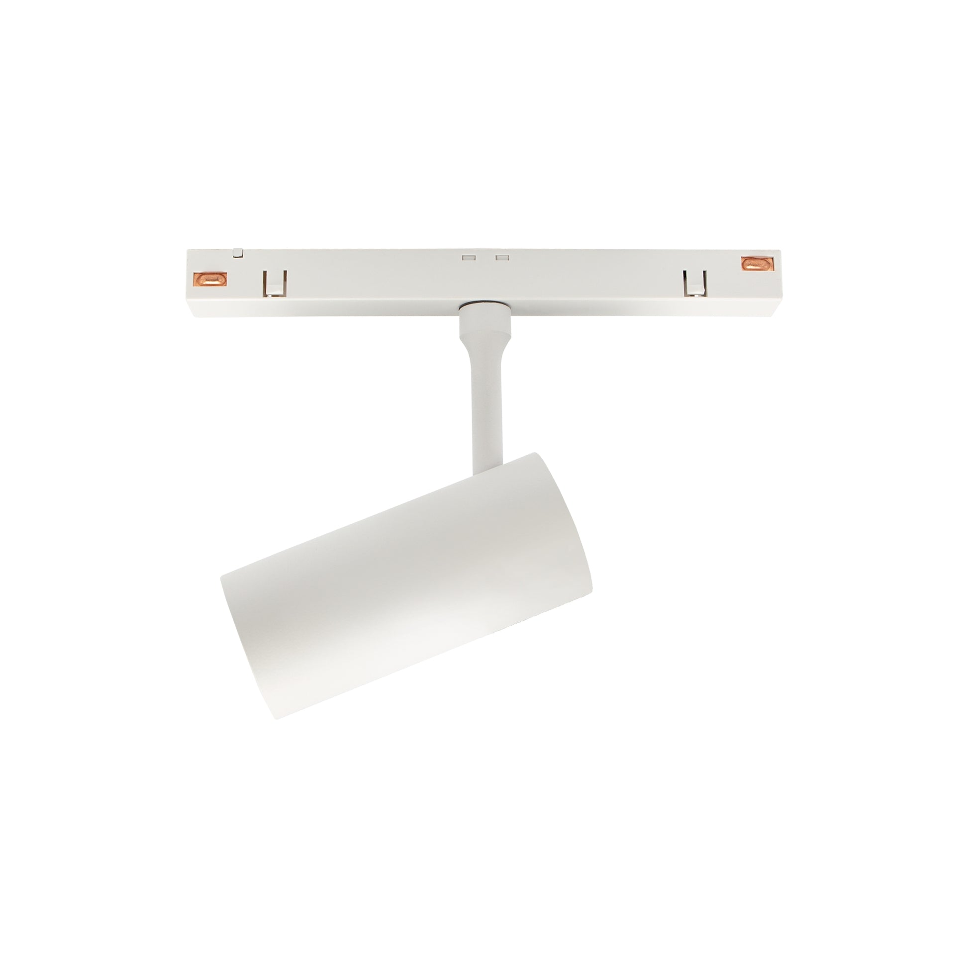 SPOT M LED Stromschienenstrahler 48V 10W 24° Warmweiß DALI Dimmbar Weiß