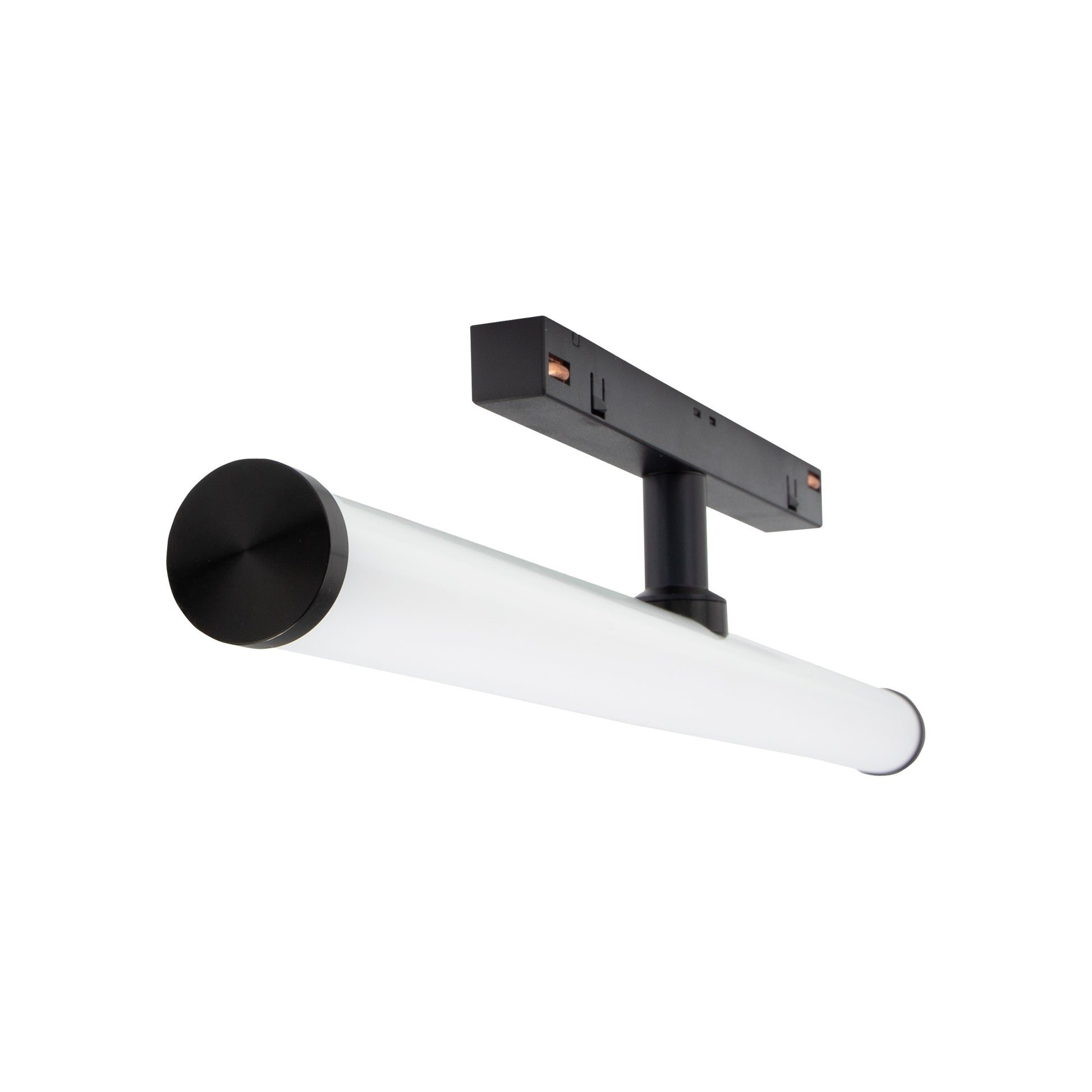 BEAM LED Stromschienenstrahler 48V 12W Warmweiß Schwarz