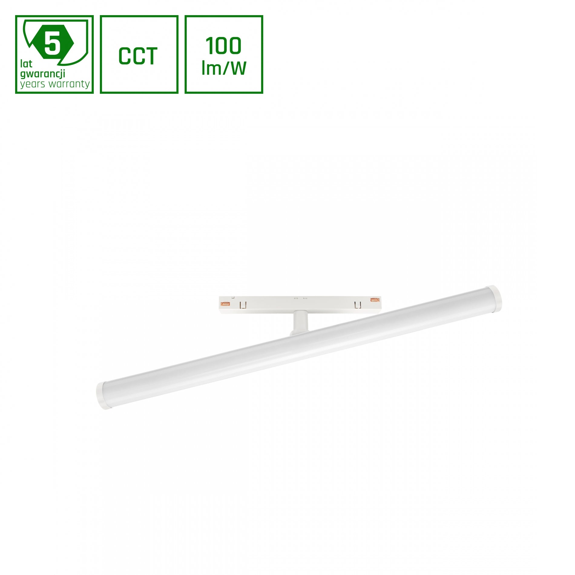 BEAM LED Stromschienenstrahler 48V 12W CCT Smart Dimmbar Weiß