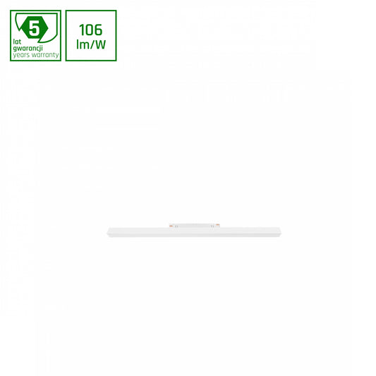 LINE M LED Stromschienenstrahler 48V 17W Warmweiß DALI Dimmbar Weiß